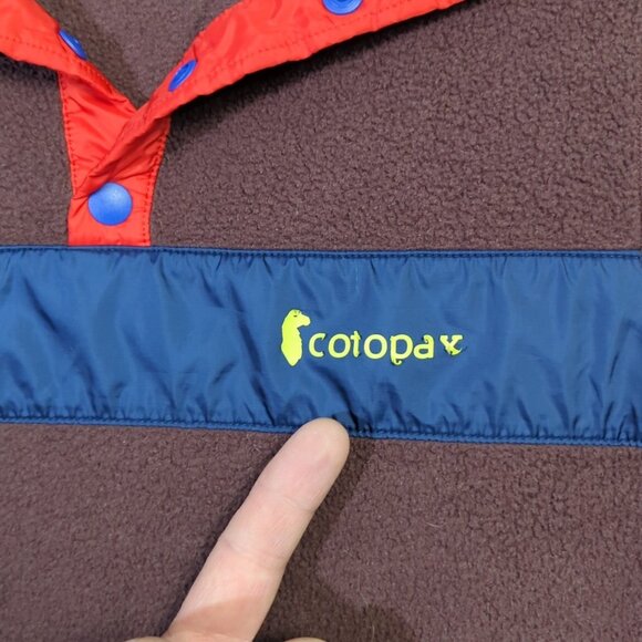 Cotopaxi Teca Fleece Pullover Women's M Purple Snap Neck Outdoor Hiking - Picture 3 of 9